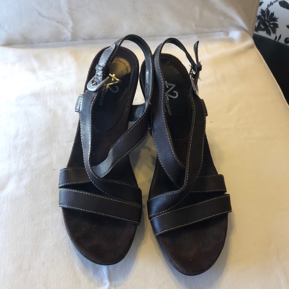 Women’s Brown 3.5” wedge sandal